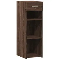 vidaXL Dressoir, bruin, eikenlook, 40x42,5x93 cm, houtvezel