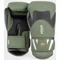 Venum - BOKSHANDSCHOENEN - Challenger 4.0 - Khaki/Black - 12OZ