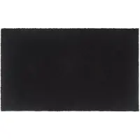 vidaXL Deurmat 90x150 cm getufte kokosvezel zwart