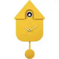 Karlsson wandklok modern cuckoo helder