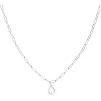 Lucardi Ketting zilver