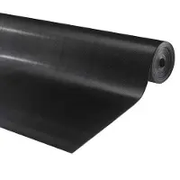 Ivol Rubbermat op rol - fijne ribbel - Dikte 3mm - Breedte 180 cm - Rubber loper - Per strekkende meter