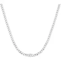 Lucardi Ketting zilver / transparant
