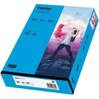 Inapa Kopierpapier colors blau DIN A4 160 g/qm 250 Blatt