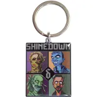Rock Off Shinedown - Monsters Sleutelhanger - Multicolours