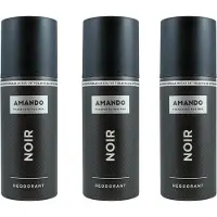 Amando Noir Deodorant Spray 150 ml - Voordeelverpakking 3 stuks