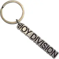 Rock Off Joy Division - Logo Sleutelhanger - Zilverkleurig