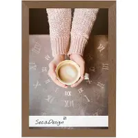 SecaDesign Nervi Fotolijst Hout - Fotomaat 40x60 cm - Taupe