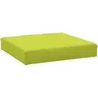 vidaXL Palletkussen 60x60x9,5 cm oxford stof felgroen