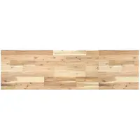vidaXL Wandschap zwevend 120x40x4 cm onbehandeld massief acaciahout