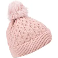 Trespass Dames/Dames Freja Pom Pom muts (Misty Rose)