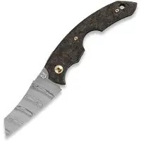 FOX Knives Virtus FX-541 DMG, Damasteel Carbon Fiber sigaarmes