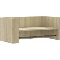 vidaXL Wandschap 70,5x35x30,5 cm bewerkt hout sonoma eikenkleurig