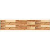 vidaXL Wandschap zwevend olieafwerking 120x30x4 cm massief acaciahout