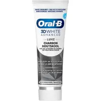 Parasanteonline 3D White Advanced Luxe Houtskool Tandpasta 75 ml Tandpasta