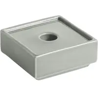 HAY Candleholder Mattone Light Grey Small