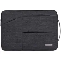 Canvas Artisan Laptophoes 15.6 Inch - XV Sleeve - Donkergrijs