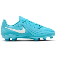Nike Phantom GX II Club Gras / Kunstgras Voetbalschoenen (MG) Kids Blauw Wit