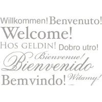 Komar - Muursticker - Quotes - Zelfklevend - Muurdecoratie - Stickers - 50 x 70 cm