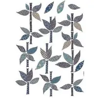 Komar - Muursticker - Bamboo - Zelfklevend - Muurdecoratie - Stickers - 50 x 70 cm