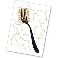 Komar Muursticker Pasta 100x70 cm