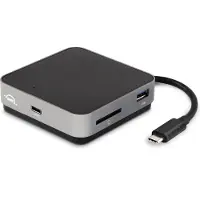 OWC 5-port Travel Dock 100W USB-C Space Grey