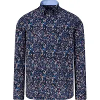 Campbell Casual overhemd met lange mouwen