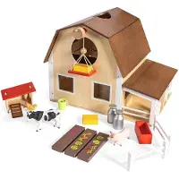 Eurekakids Houten Boerderij Met Dieren En Accessoires-la Granja De Paul