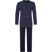 Ringella Gestreepte heren pyjama van | Maat XXL