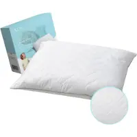 HappyBed LILLA24 40x60 - Luxe kinderkussen - Peuterkussen - Eerste kussen - Wit