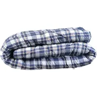 HappyBed Tartan 260x220 - Wasbaar dekbed zonder overtrek - Bedrukt dekbed zonder hoes