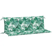 vidaXL Tuinbankkussens 2 st 150x50x7 cm oxford stof bladpatroon