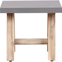 Beliani TONNARE - Tuinkruk - Grijs - Beton