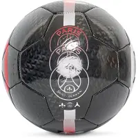 Paris Saint Germain PSG Voetbal - Maat 5 - Paris Saint-Germain - Bal - Zwart - Buitenspeelgoed
