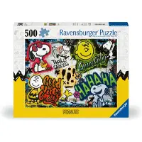 Ravensburger puzzel Peanuts Graffiti - Legpuzzel - 500 stukjes