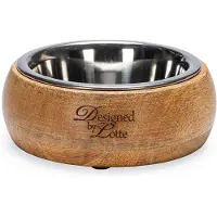 Designed By Lotte Houten Eet- en Drinkbak Mandira