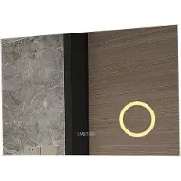 Mirlux Badkamerspiegel met LED Verlichting & Verwarming – Rechthoekige Wandspiegel – Anti Condens Douchespiegel - 120x80CM