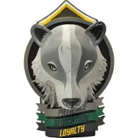 Plastoy Hufflepuff-wapen 21 Cm
