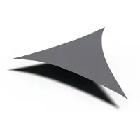 Platinum sun & shade Schaduwdoek Driehoek Dreamsail Grijs 500 X 500 X 500 Cm