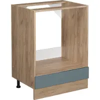 Vicco R-Line Ovenombouwkast – 60 cm, WB Antraciet Blauw-grijs