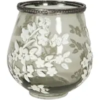 Clayre & Eef Groene Waxinelichthouder Ø 12*13 cm 6GL2877