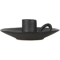 Clayre & Eef Grijze Kandelaar Ø 13*4 cm 6CE1299