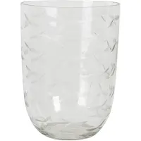 Clayre & Eef Transparente Waxinelichthouder Ø 8*11 cm 6GL3049