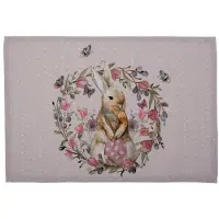 Clayre & Eef Roze Placemat 6 stuks 48*33 cm SPL HBU40