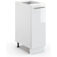 Vicco Apotheekkast Fame-Line Wit Hoogglans 30 cm zonder werkblad, Model 36465
