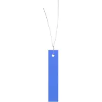 Combicraft hangetiketten met verzinkt draad 18x100mm blauw - 250 stuks