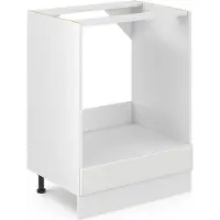 Vicco R-Line Ovenombouwkast – 60 cm, WB Antraciet Wit Landhuis