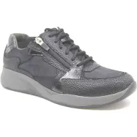 Durea 6295 wijdte H Veterschoenen | Maat 4 Dames Blauw