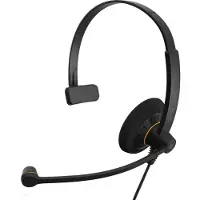 Epos IMPACT SC 30 USB ML, Kabel, Gesprekken/muziek, 60 - 16000 Hz, 42 g, Koptelefoon met microfoon, Zwart