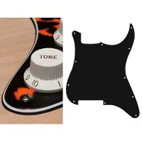 Boston ST-300-WCO pickguard, Stallion, no holes (only screw holes), 3 ply, wild cat orange